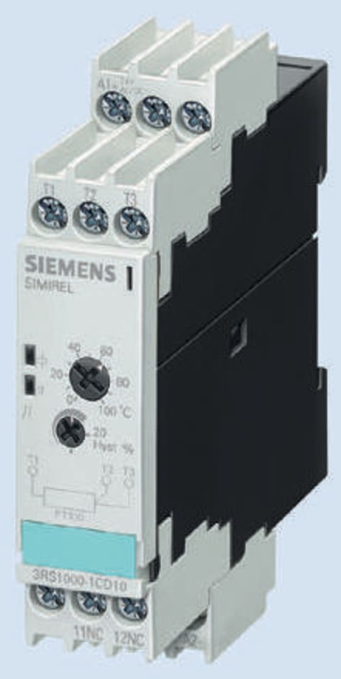 Siemens Temperature Monitoring Relay, SPDT