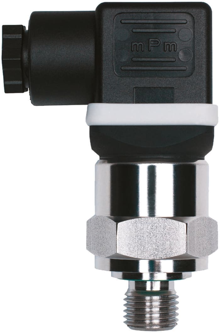 Jumo Pressure Sensor, 0bar Min, 4bar Max