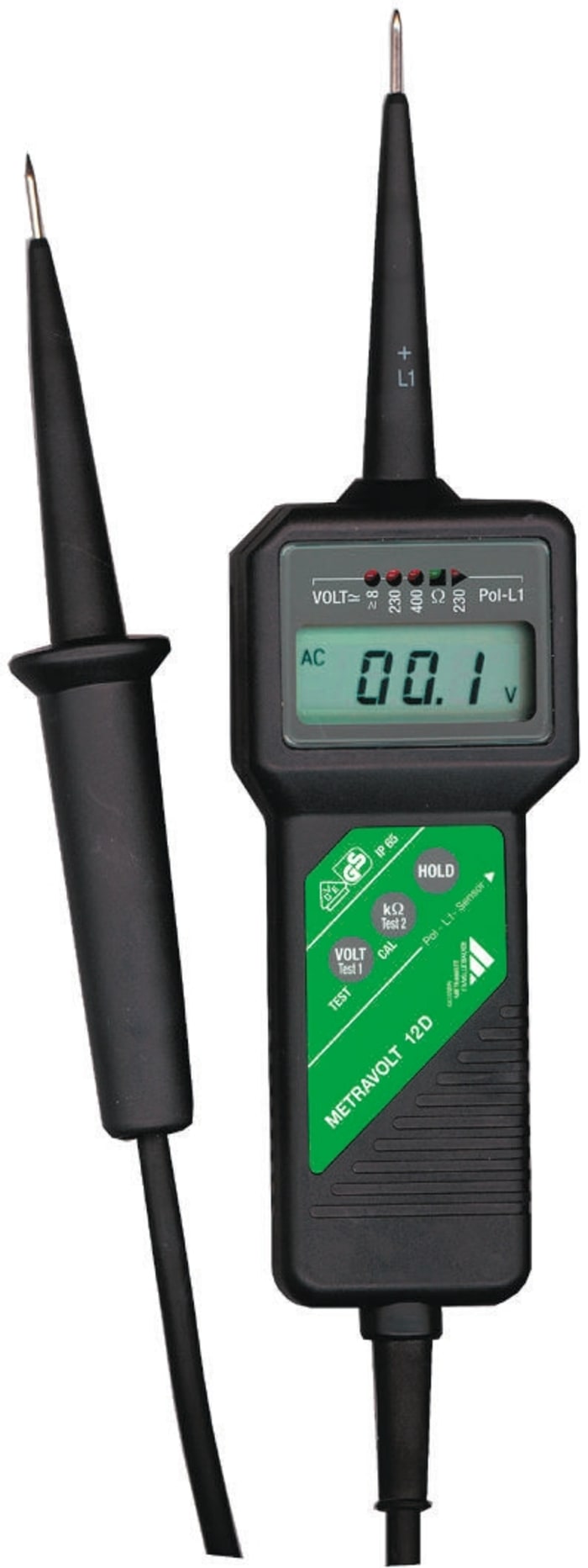 Gossen Metrawatt Digital Panel Voltmeter AC, DC, LED Display 3.5-Digits