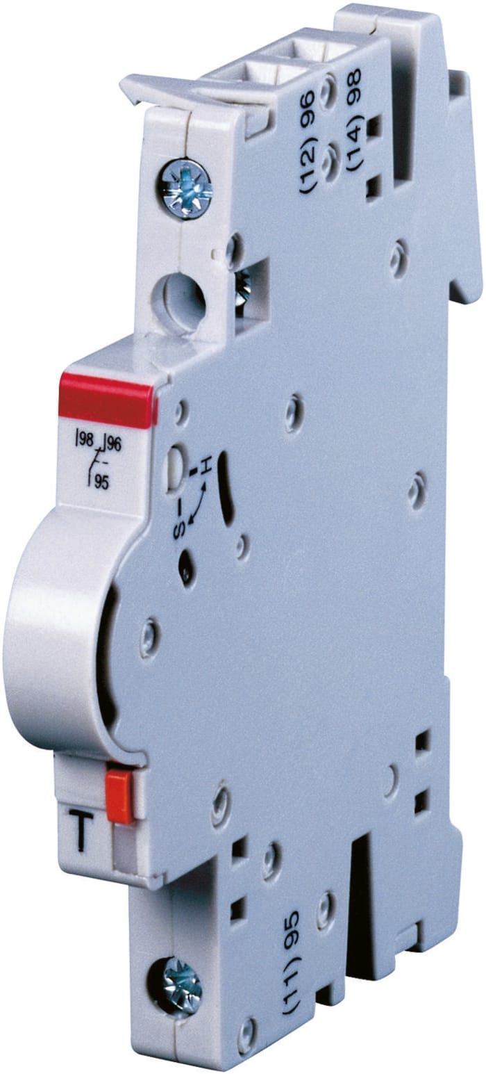 ABB Auxiliary Contact, 2 Contact, 2NC, Side Mount HSMS