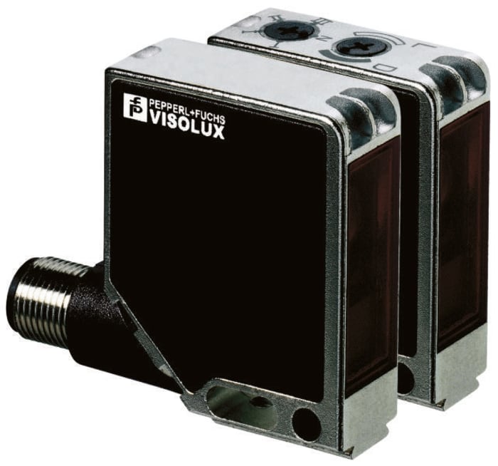 Pepperl + Fuchs Through Beam Photoelectric Sensor, Block Sensor, 0 → 16 m Detection Range