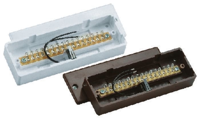 Borne de distribution ABUS Security-Center pour Systèmes d'alarme filaires et hybrides Terxon