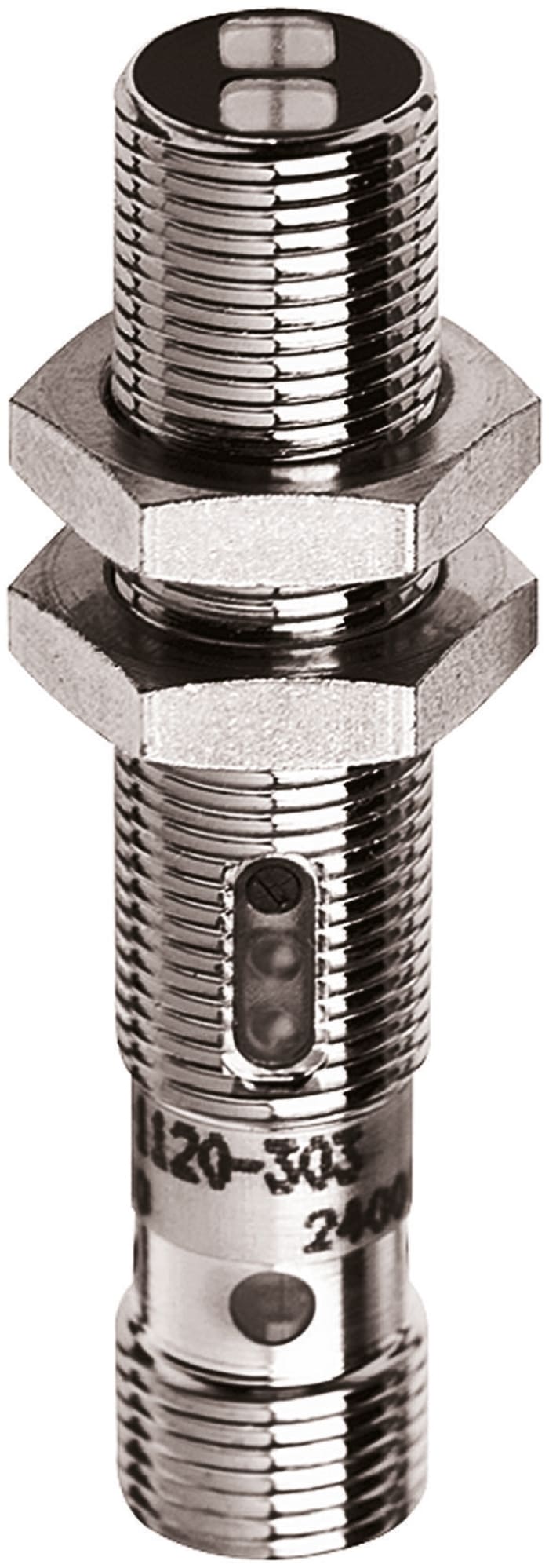 Pepperl + Fuchs Diffuse Photoelectric Sensor, Barrel Sensor, 300 mm Detection Range