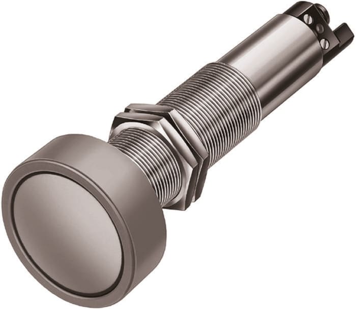 Pepperl + Fuchs Barrel-Style Proximity Sensor, M30 x 1.5, 40 → 300 mm Detection, PNP Output, 12 → 30 V