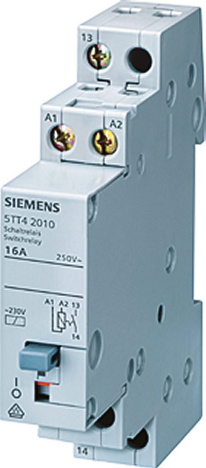 5TT42010 Siemens Siemens DIN Rail Power Relay, 230V ac Coil, 16A
