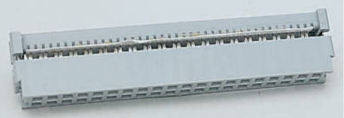 3M 14-Way IDC Connector Socket for Cable Mount, 2-Row
