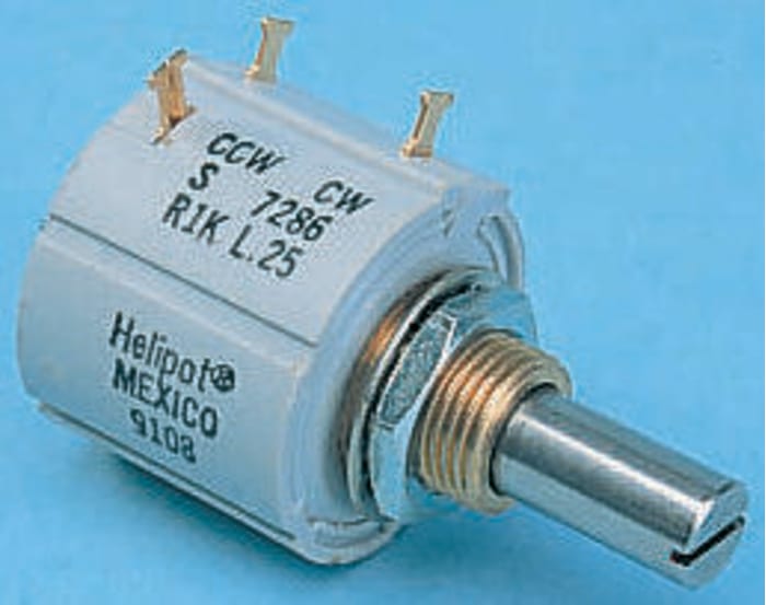 7286 10 turn wirewound pot,1K 22mm 3W