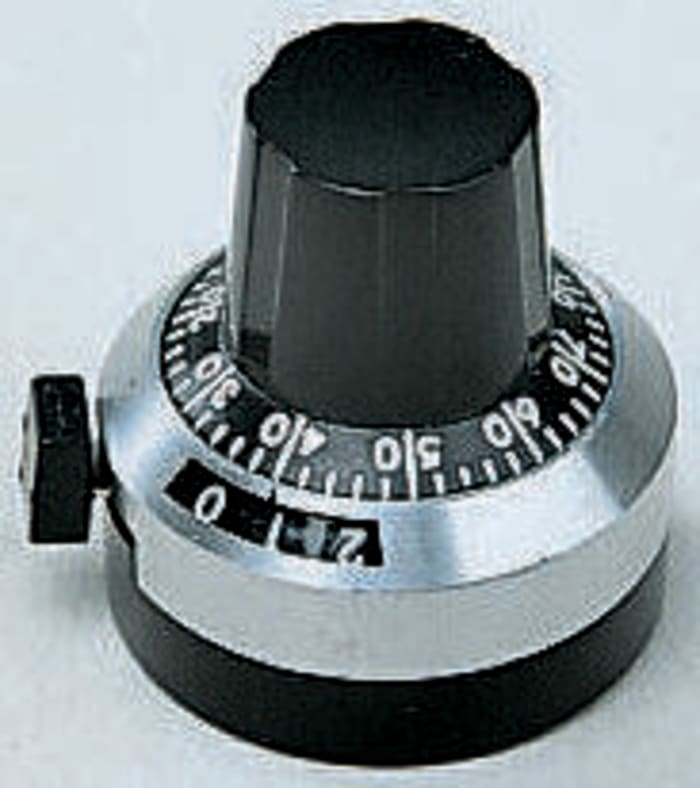 Cadran du potentiomètre 8888, Axe de 6.35mm, Diamètre de 22mm, Cadran