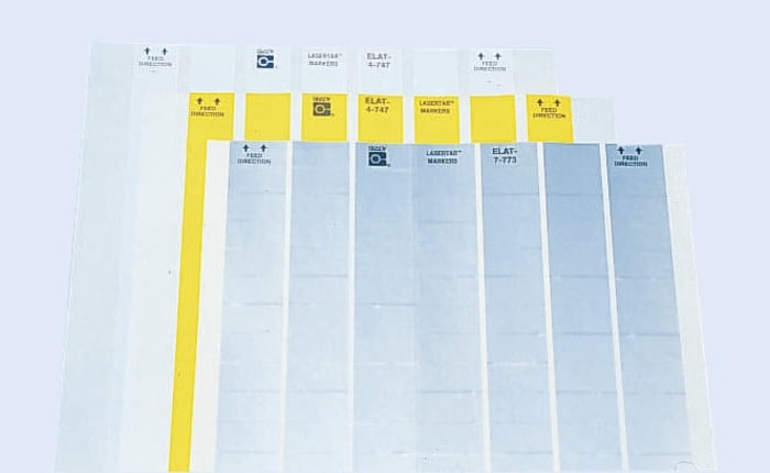 Brady Sliver Label Sheet, Pack of 10