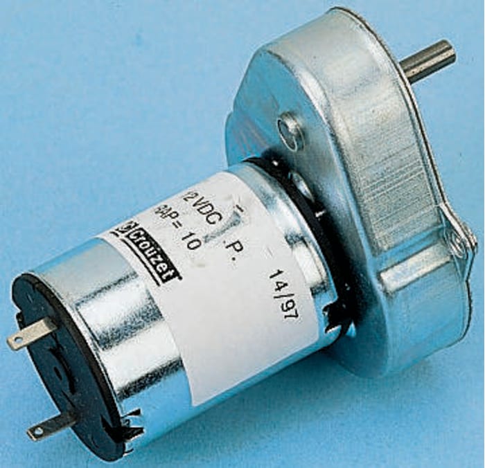 Crouzet, 12 V dc, 0.5 Nm, Brushed DC Geared Motor, Output Speed 4300 rpm