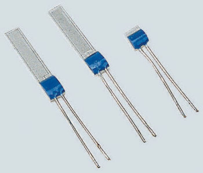 RS PRO PT1000 RTD Sensor, 2,1mm Dia, 4mm Long, 2 Wire, Chip, Classe B +600°C Max