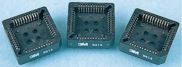 32 way through hole PLCC socket,2.54mm