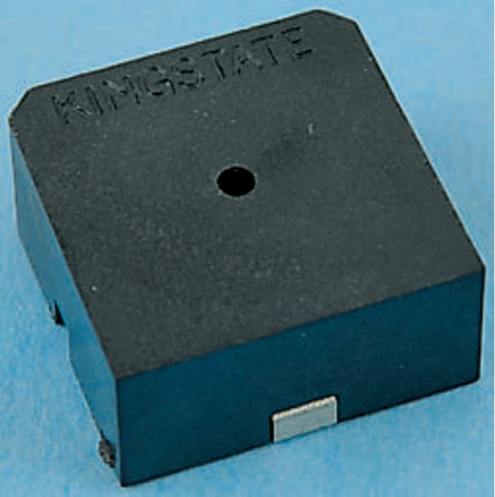 83dB SMD Continuous Piezo Buzzer, 3V dc Min, 20V dc Max