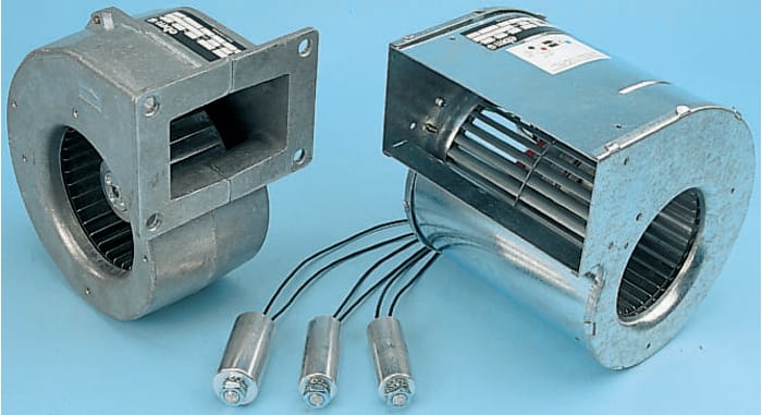 ebm-papst RL90 Series Centrifugal Fan, 230 V ac, 435m³/h, AC Operation, 165 x 162 x 146mm