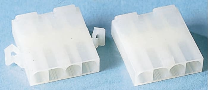 TE Connectivity, VAL-U-LOK Female Connector Housing, 4.2mm Pitch, 3 Way, 1 Row