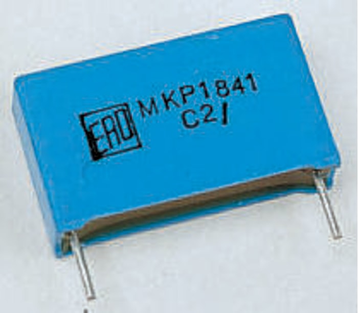 Vishay Polypropylene Film Capacitor, 2 kV dc, 700 V ac, ±5%, 47nF, Through Hole