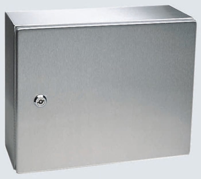 1008600 Rittal Rittal AE Series 304 Stainless Steel Wall Box, IP66, 600  mm x 380 mm x 210mm 784-6153 RS Components