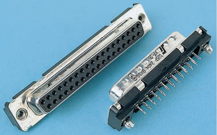 Amphenol Communications Solutions Delta D 9 Way Through Hole D-sub Connector Socket, 2.74mm Pitch, with 4-40 UNC Inserts