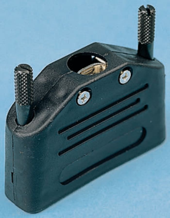 TE Connectivity Plastic D Sub Backshell, 25 Way