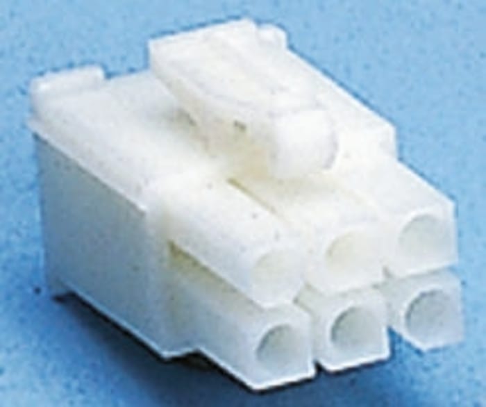 Connector,PCB,rectangular,Mini Universal MateNLok,cable plug,2 way