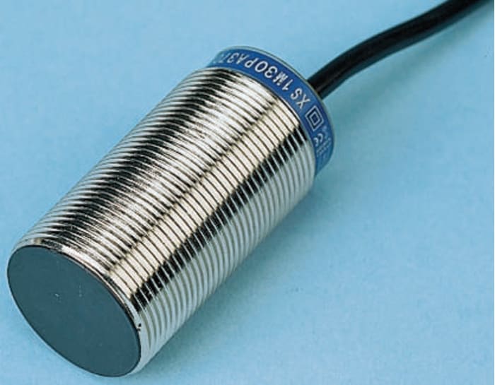 Telemecanique Barrel-Style Proximity Sensor, M30 x 1.5, 10 mm Detection, NO Output, 24 → 240 V ac/dc, IP65, IP68