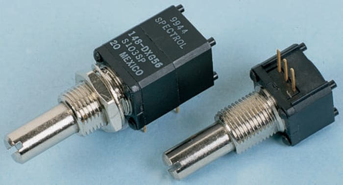 149 2 track cermet pot,10K lin 12mm 1W