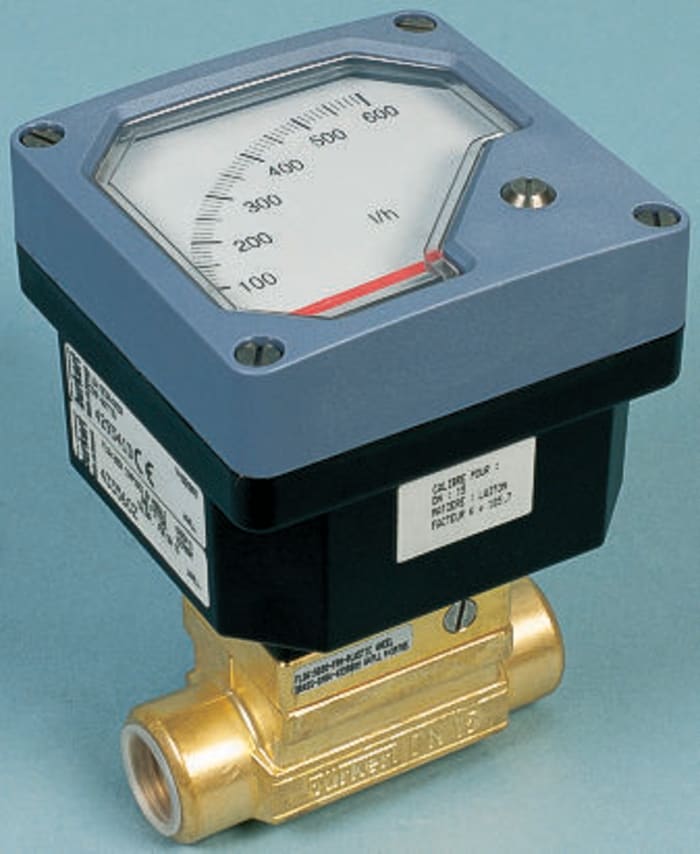 Burkert Sensor/Switch with Indicator Sensor/Switch with Indicator for Liquid, 0 L/min Min, 10 L/min Max