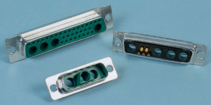 Amphenol Communications Solutions DW 8 (Power) Way Cable Mount D-sub Connector
