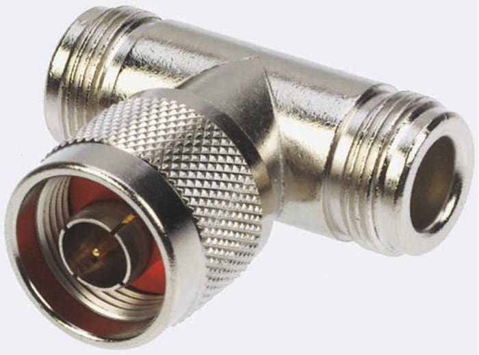 RS PRO Tee 50Ω RF Adapter