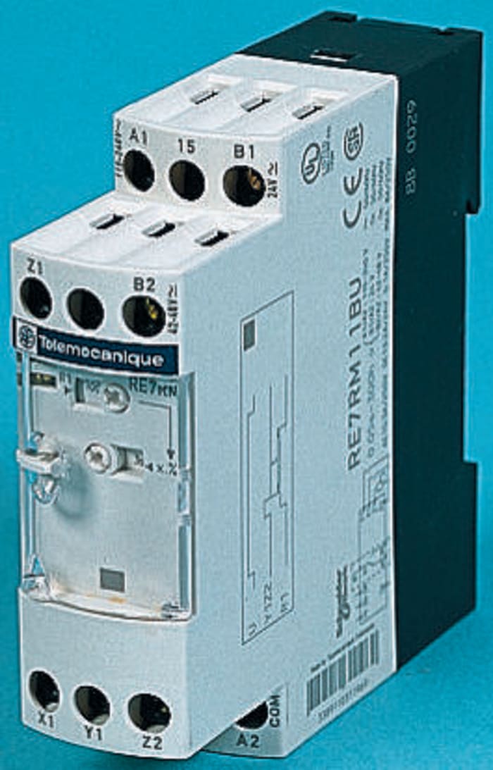 Časové relé DPDT 2kontaktové 1 funkce šroubové DPDT 110 → 240 V ac, 42 → 48V ac/dc