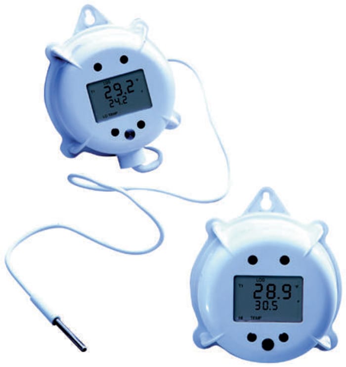 Hanna Instruments HI 141CH Temperature Data Logger Data Logger, 2 Input Channel(s)