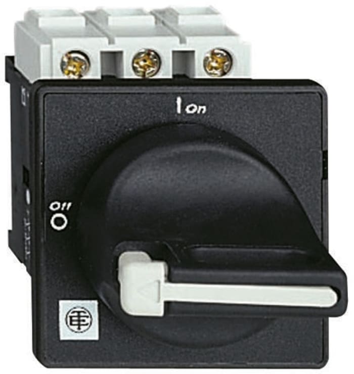 Schneider Electric 3P Pole Panel Mount Isolator Switch - 8.1A Maximum Current, 4W Power Rating, IP65