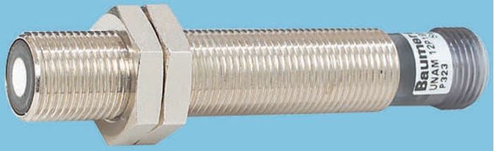 Baumer Barrel-Style Proximity Sensor, M12 x 1, 10 → 200 mm Detection, PNP Output, 12 → 30 V dc, IP67