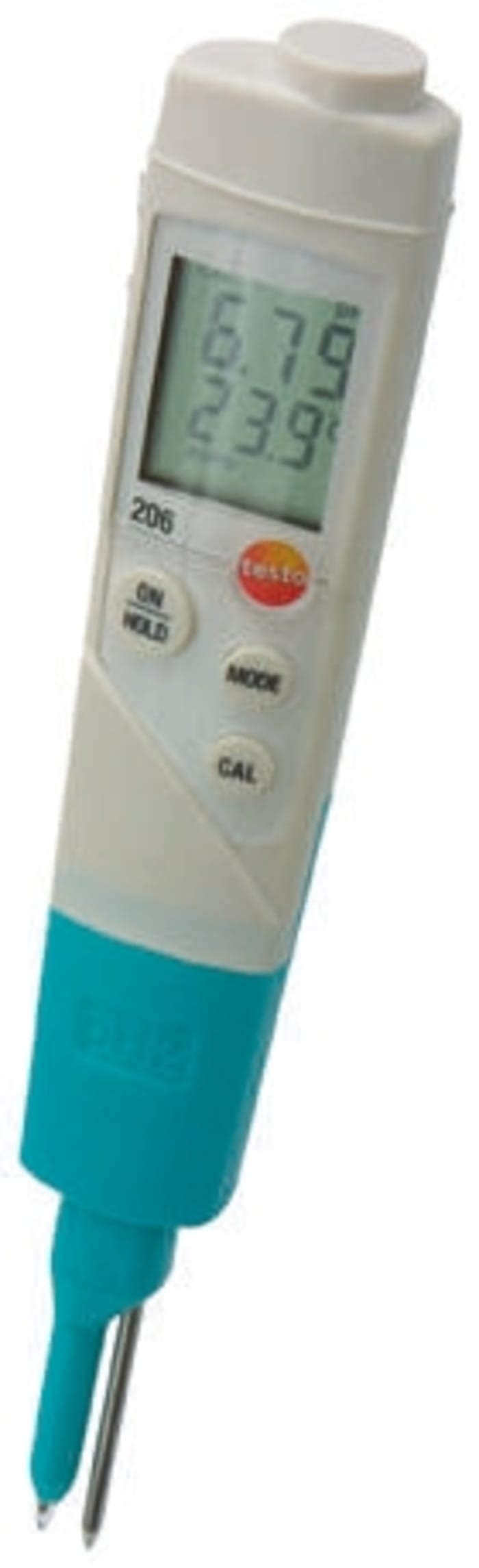 0563 2065 Testo Testo 206pH1 Starter Set pH Meter, ±0.02pH Accuracy