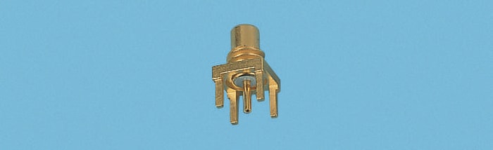TE Connectivity, jack PCB Mount, 50Ω, Clamp Termination, Straight Body