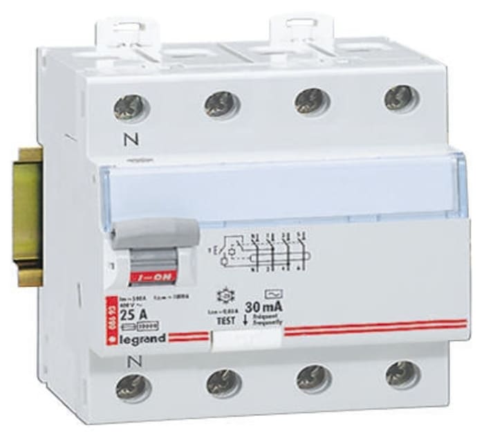 4P 40 A RCD, Trip Sensitivity 30mA
