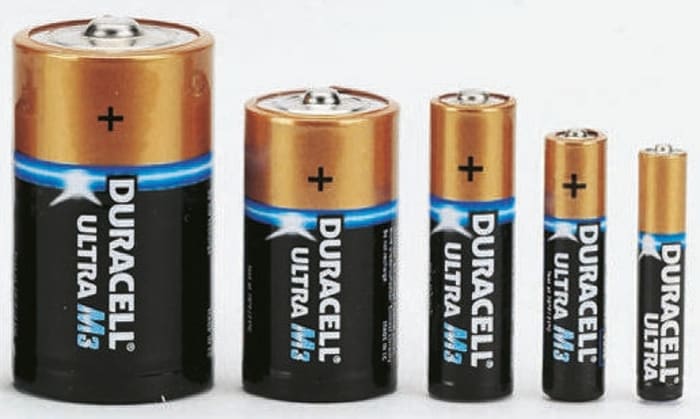 Duracell ultra D alkaline battery