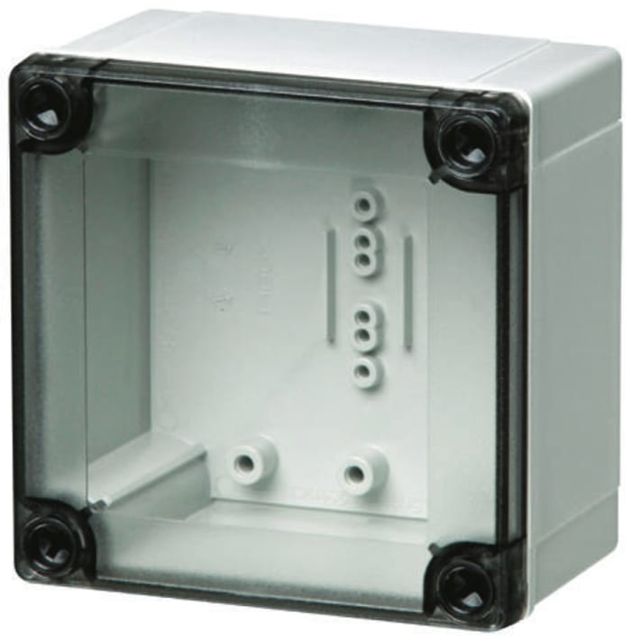 Fibox Grey ABS Enclosure, IP66, IP67, 180 x 180 x 100mm