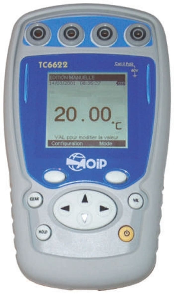 Calibrador de temperatura Aoip Instrumentation TC6622