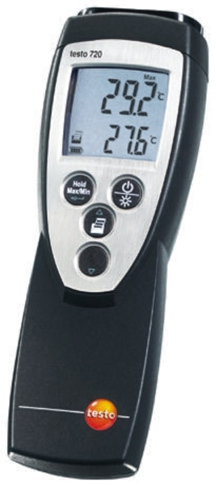Testo 720 Wired Digital Thermometer for Industrial, Laboratory Use, NTC, PT100 Probe, 1 Input(s), +800°C Max, ±0.2 °C