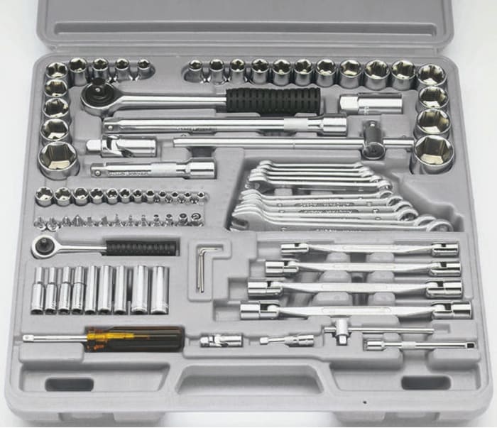 RS PRO 87 Piece Mechanical Tool Kit