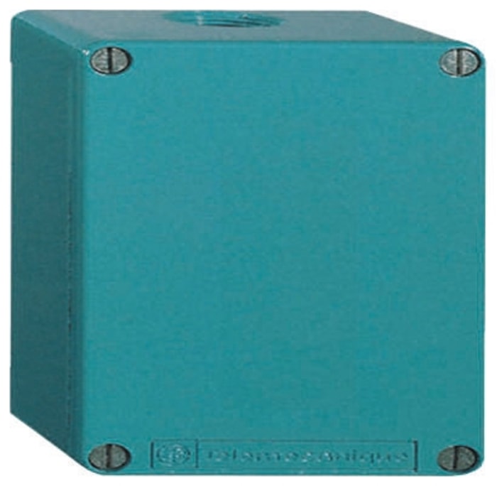 Schneider Electric Grey GRP Harmony XAP Push Button Enclosure - 0 Hole 22mm Diameter