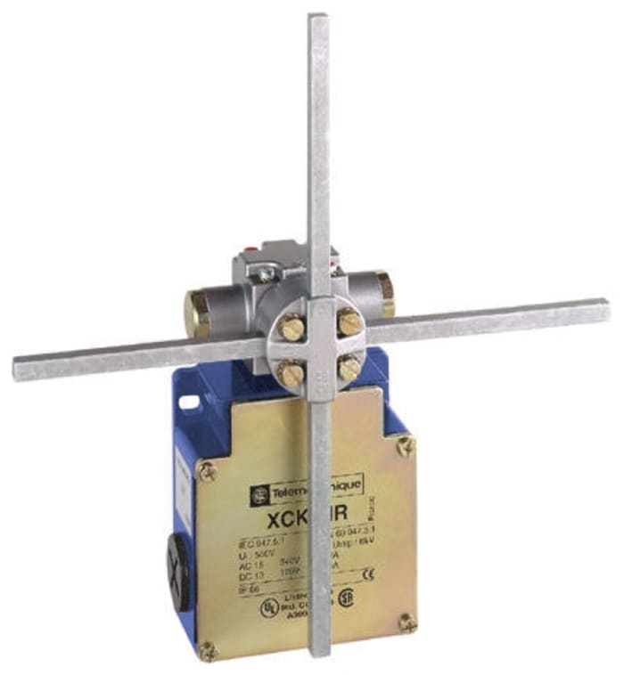 Telemecanique OsiSense XC Series Lever Limit Switch, 4NC, IP66, 4P, Metal Housing, 240V ac Max, 3A Max