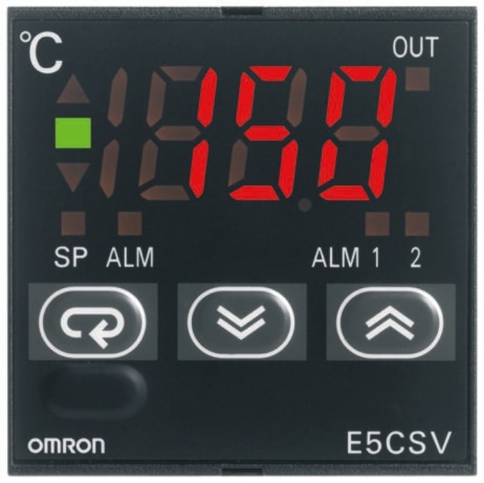 PID Temperature Controller, 48 x 48 (1/16 DIN)mm SSR, 100 V ac, 240 V ac Supply Voltage ON/OFF