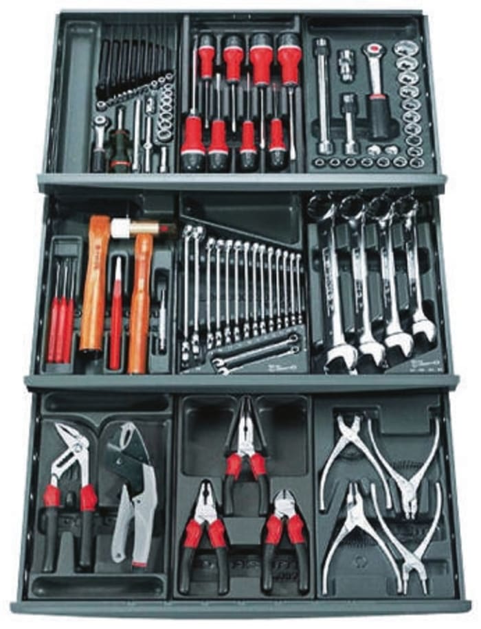 Kit multi-outils pour Electriciens Facom, Jeu de 101 pièces