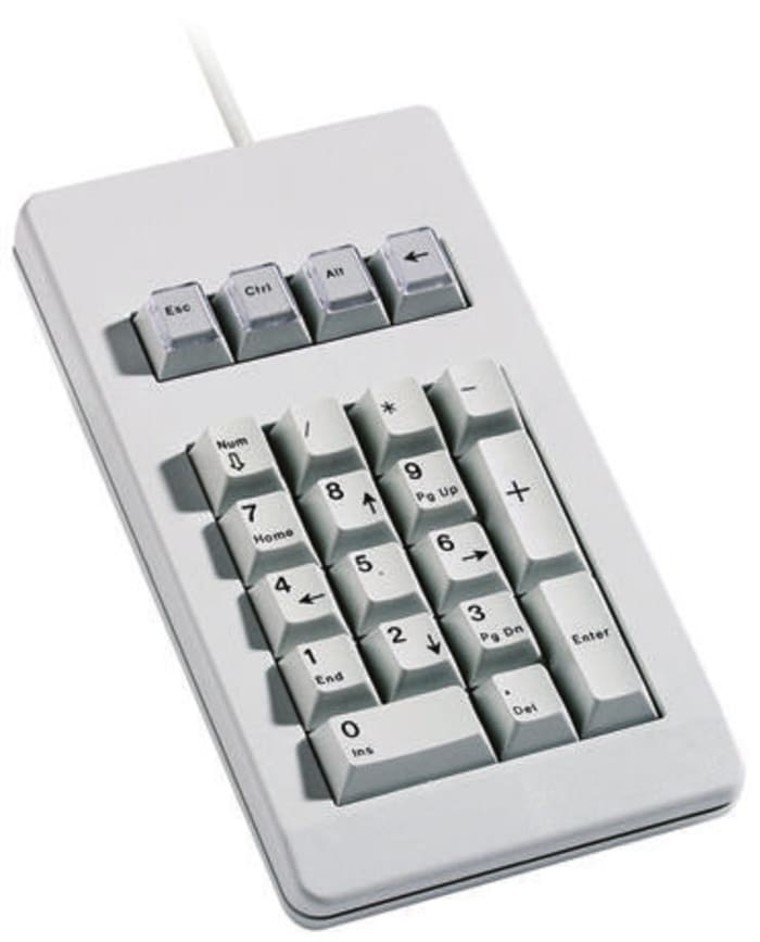 Cherry Grey Wired PS/2 Numeric Keypad
