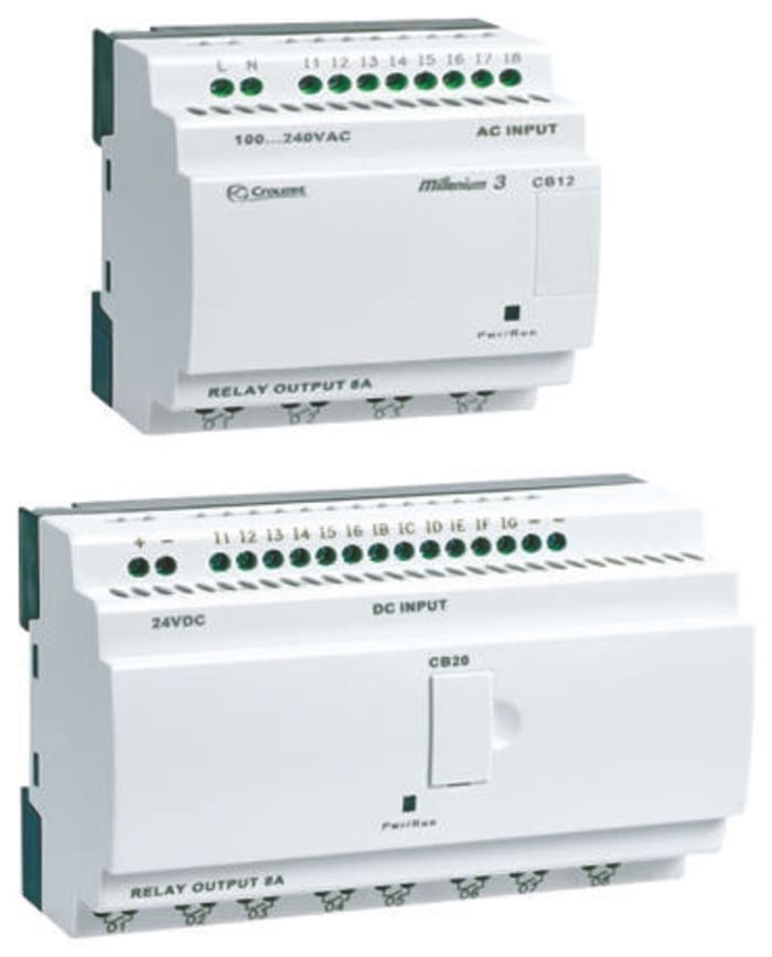 Crouzet Logic Module, 100 → 240 V ac Relay, 8 x Input, 4 x Output