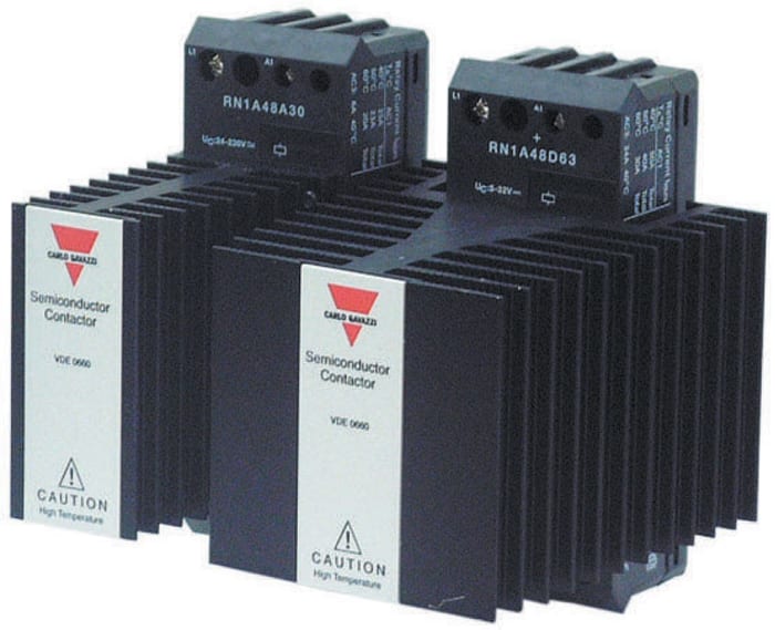 Carlo Gavazzi Solid State Relay, 50 A Load, DIN Rail Mount, 530 V Load, 32 V Control