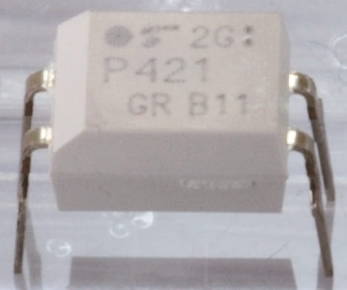 DC Input Phototransistor Output Optocoupler, Through Hole, 4-Pin PDIP