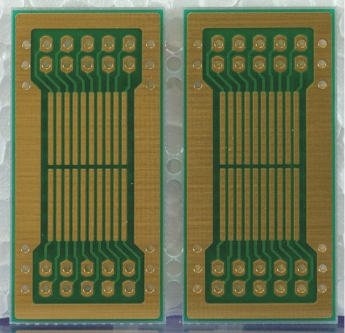 SSP-101, 20 Way Double Sided Extender Board Converter Board FR4 39.37 x 40.1 x 1mm